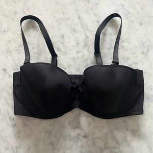 Chantelle Black Underwire Convertible Bra 38 D